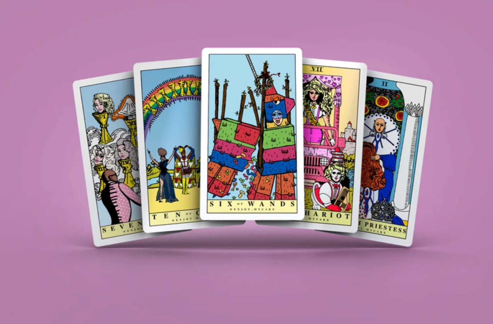 Fortune Queens: A Drag Race Tarot Deck (DRAG QUEENS)